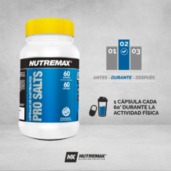 Nutremax Pro Salts Cápsulas de Electrolitos - comprar online