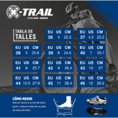 X-Trail Zapatillas MTB Negra - comprar online