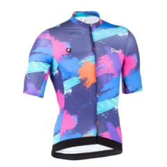 Jersey Pavé Ciclismo Stain Multicolor