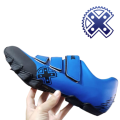 Zapatillas ciclismo X-trail MTB Mod. Chita Azul - comprar online