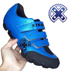 Zapatillas ciclismo X-trail MTB Mod. Chita Azul