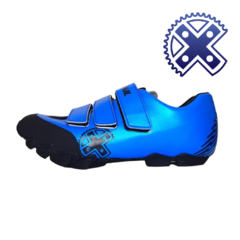 Zapatillas ciclismo X-trail MTB Mod. Chita Azul en internet