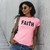 Camiseta Faith na internet