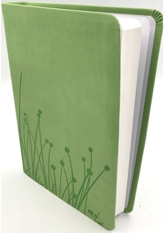 Biblia RVR60 Tamaño Personal Verde Pradera Canto Blanco - comprar online