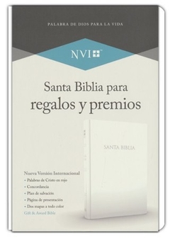 Biblia NVI Regalos Y Premios Blanco Imitacion Piel - comprar online