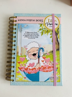 Agenda Ovejitas Azul 2025 Dios Proveerá - comprar online