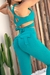 CONJUNTO CALÇA FLARE COM BOLSO VELCRO VERDE