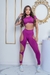 Conjunto Calça Argolinha Roxo e Top Drapeado - loja online