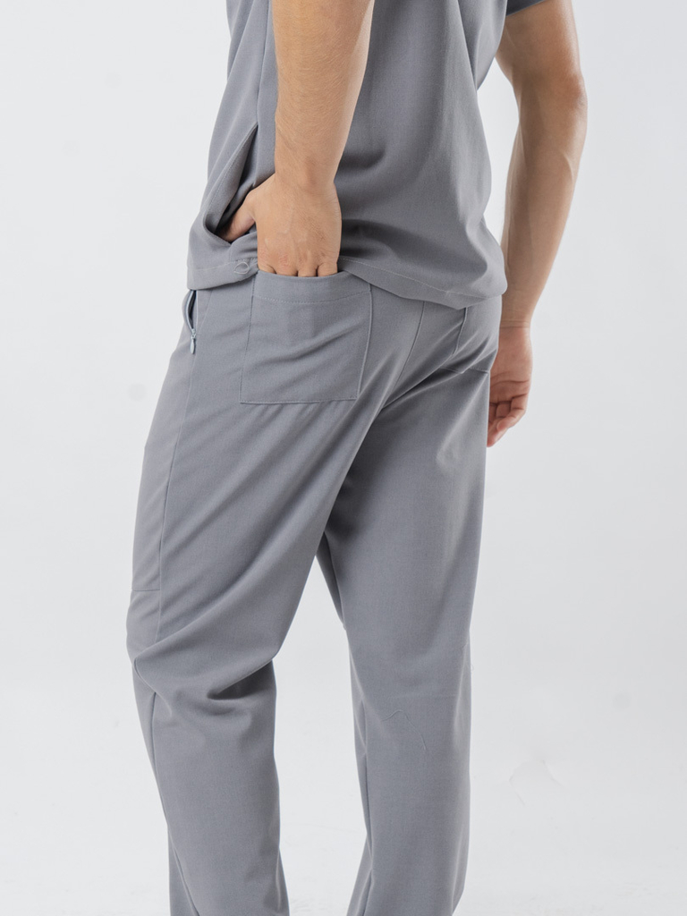 Zipper Hombre Cristobal gris perla SOLO PANTALON