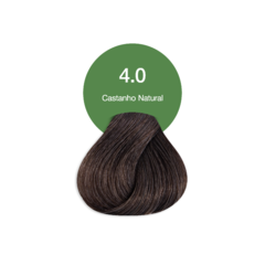 4 0 CASTANHO NATURAL COLORACAO CREME PER VEGANA