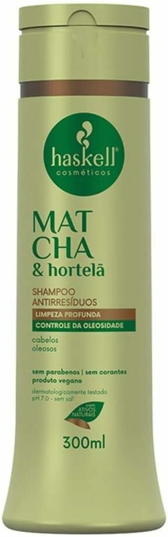 SHAMPOO MATCHA ANTIRRESIDUOS 300ML HASKELL