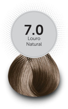 7 0 LOURO NATURAL COLORACAO CREME PERMAN VEGANA