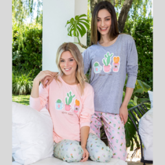 PIJAMA CACTUS BIANCA SECRETA - ART. 22205