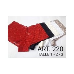 BOMBACHA CULOTTE ENCAJE. ALIS ART. 1220 - comprar online