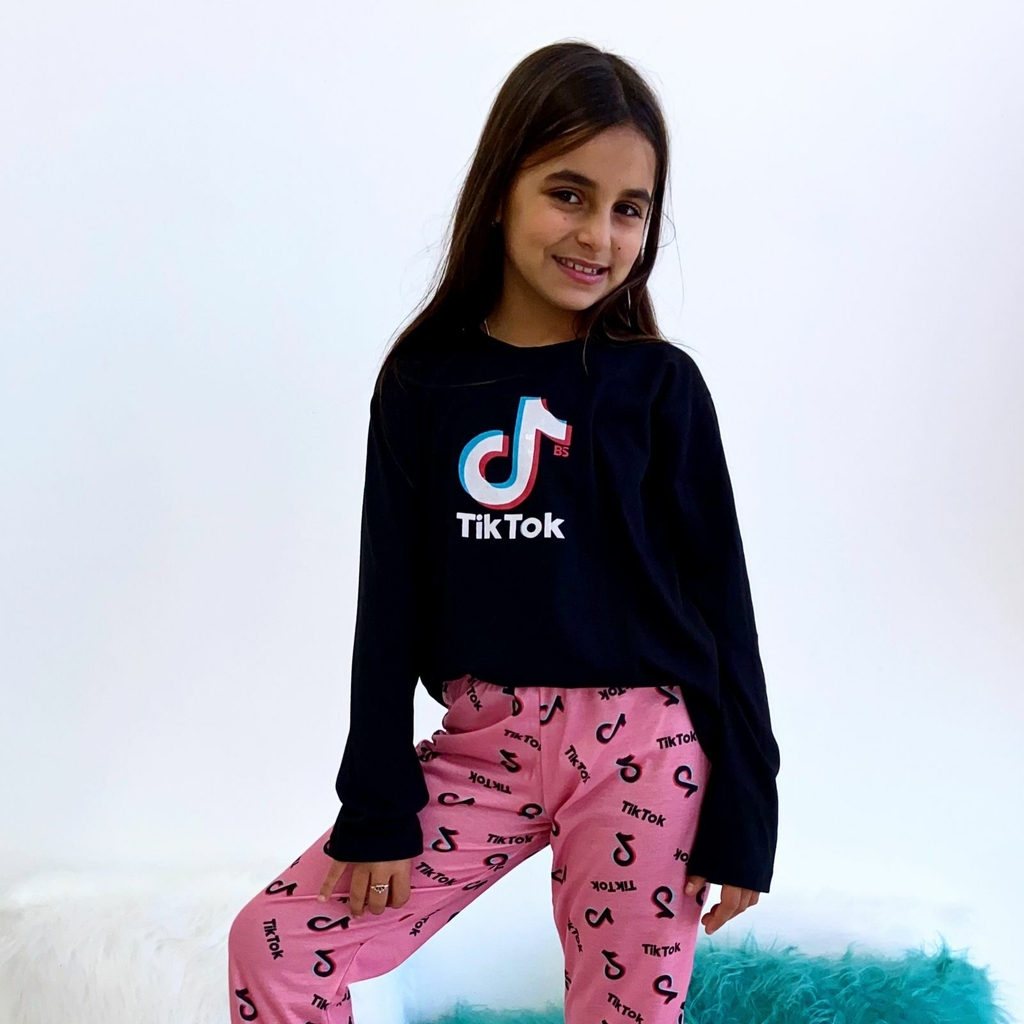 PIJAMA DE NENA TIK TOK. BIANCA SECRETA ART. 21147