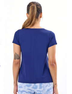 REMERA AMPARO ADMIT ONE - ART. 32206 AZUL - comprar online