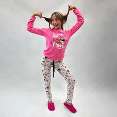 PIJAMA ESTAMPADO COFFE SO PINK -ART. 11663 en internet