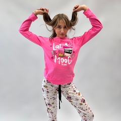 PIJAMA ESTAMPADO COFFE SO PINK -ART. 11663 - comprar online