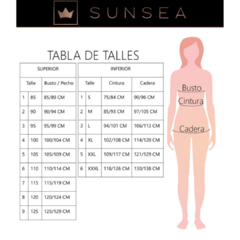 CORPIÑO TOP DE BIKINI SUNSEA -ART. 1048 231029 en internet