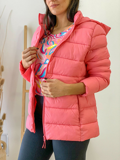 CAMPERA MATELASE CON CAPUCHA DARLING ART. 15605 - tienda online