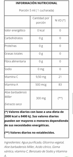 Pack X2 Aloe Vera Natural Máxima Defensa Natier 250ml - comprar online