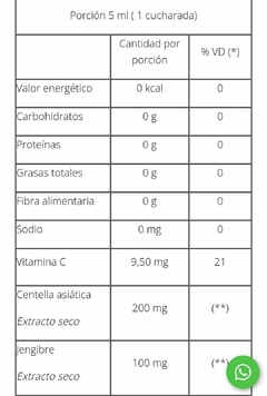 Pack X2 Jugo De Centella Asiática y Jengibre Reduce Colesterol Natier 500ml - comprar online