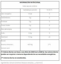 Brocolí Natier Antiinflamatorio Cápsulas - comprar online