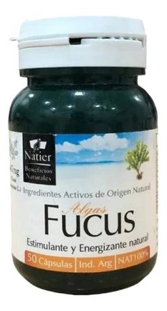 Fucus Natier Estimulante Y Energizante Natural 50 Caps en internet