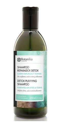 Botanika Shampoo Detox Apto Vegano 350m