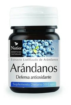 Natier Arándanos Defensa Anti Oxidante 50 Caps