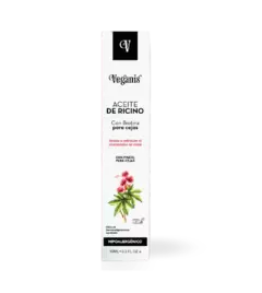 Aceite de Ricino Para Cejas Con Biotina Crecimiento Veganis 10ml - comprar online