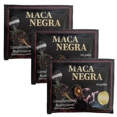 Maca Negra Pack(3), Peruana, Suplemento Nutricional En Polvo, Afrodisíaco, Energizante