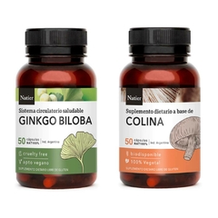 Plan Memoria Natier: colina y ginkgo biloba cápsulas