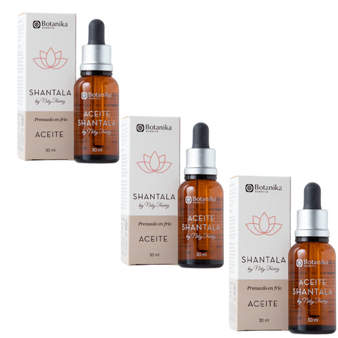 Pack X3 Aceite De Shantala Orgánico Cólicos, Gases, Bebes Botanika 30ml