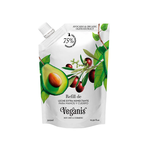 Doy Pack Leche Extra-Humectante para la piel con Palta y extracto Orgánico de Oliva 300ml