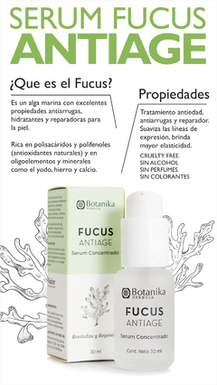 Pack X2 Serum Concentrado Fucus Antiage Botanika Líneas de Expresión 30ml - comprar online