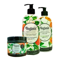 Veganis Pack Cuidate en Invierno Crema Neroli Coco Leche Exfoliante