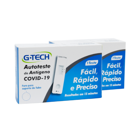 Autoteste de Antigeno para Covid G-Tech 1 unidade