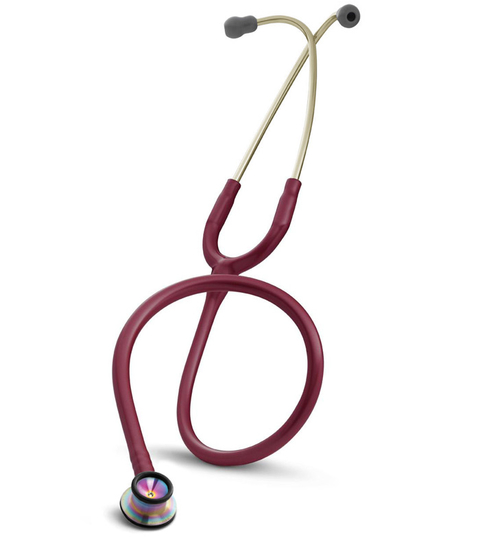 Estetoscópio Littmann Neonatal Classic II Raspberry Rainbow 2157