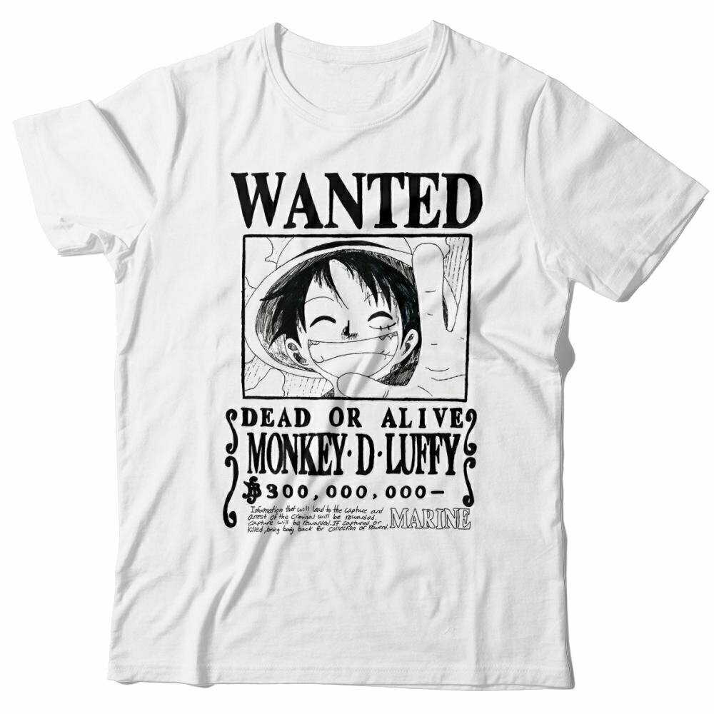 Remeras impresas de One Piece