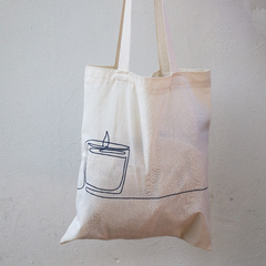 Combo totebag + vela en taza WALKA + BLU CAFÉ - buy online