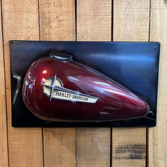 Tanque Moto Harley Davison Bordeaux