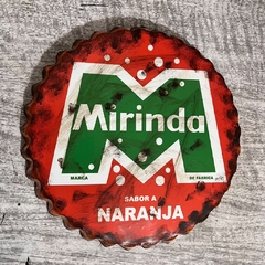 Chapita Mirinda naranja - comprar online