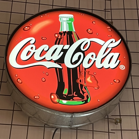 Cartel Luminoso Coca Cola