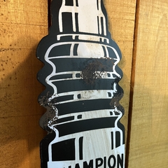 Cartel de chapa Champion Bujia - comprar online