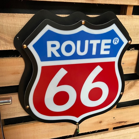 Cartel luminoso Ruta 66