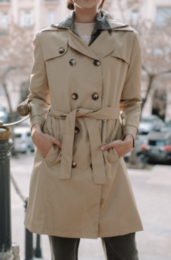 Imagen de Trench Manhattan New beige PREVENTA