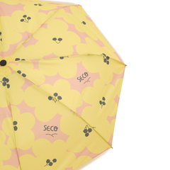 Paraguas corto cherry amarillo en internet
