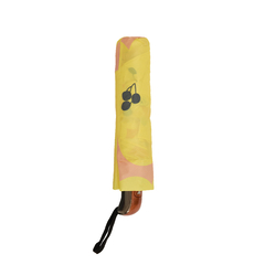 Paraguas corto cherry amarillo