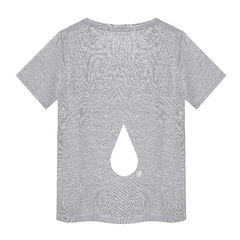 Remera mejorando gris - comprar online